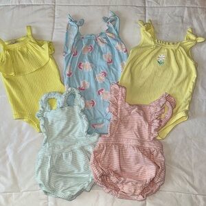 Romper lot for baby girl